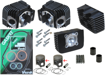 Cylinder kit RD250 conversion kit from 250 to 350cc - complete set